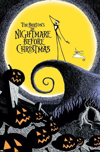 Halloween Poster - The Nightmare Before Christmas - Buy now